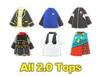 Animal Crossing All 2.0 Tops Image