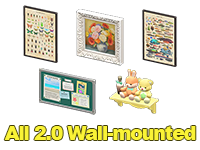 Animal Crossing All 2.0 Wall mounted Image