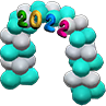 Animal Crossing 2022 celebratory arch Image