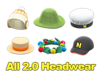 Animal Crossing All 2.0 Headwear Image