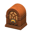 Antique radio Brown