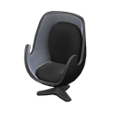 Animal Crossing Artsy chair|Black Seat color Black Image