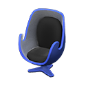 Artsy chair Black Seat color Blue