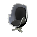 Artsy chair Black Seat color Silver