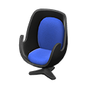 Artsy chair Blue Seat color Black