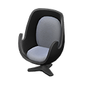 Artsy chair Gray Seat color Black