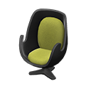 Artsy chair Moss green Seat color Black