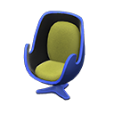 Artsy chair Moss green Seat color Blue