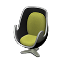 Artsy chair Moss green Seat color Silver