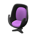 Artsy chair Purple Seat color Black