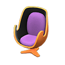 Artsy chair Purple Seat color Orange