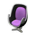 Artsy chair Purple Seat color Silver