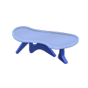 Artsy table Blue