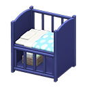 Baby bed Blue Blanket Blue