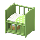 Baby bed Green Blanket Green