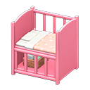 Baby bed Pink Blanket Pink