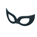 Animal Crossing Ballroom mask|Black Image