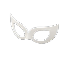 Ballroom mask White