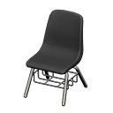 Basic school chair Black