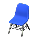 Basic school chair Blue