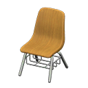 Basic school chair Wooden