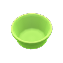 Bath bucket None Inside design Green