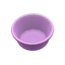 Bath bucket None Inside design Purple