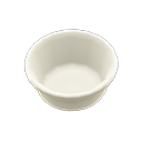 Bath bucket None Inside design White