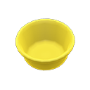 Bath bucket None Inside design Yellow