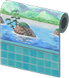 Animal Crossing Bathhouse wall Image