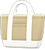 Animal Crossing Beige simple tote bag Image