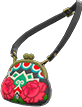Animal Crossing Black Asian-style clasp purse Image