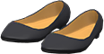 Animal Crossing Black basic pumps Image