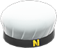 Animal Crossing Black cook cap with logo Image