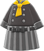 Animal Crossing Black cook's coat Image