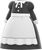 Animal Crossing Black full-length maid gown Image
