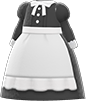 Animal Crossing Black full-length maid gown Image