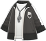 Animal Crossing Black open track jacket Image