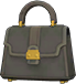 Animal Crossing Black pleather handbag Image