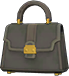 Animal Crossing Black pleather handbag Image