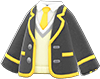 Animal Crossing Black school uniform with necktie Image