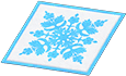 Animal Crossing Blue Hawaiian quilt rug Image