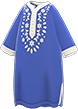 Blue Moroccan dress