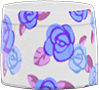 Animal Crossing Blue roses on white rose-print skirt Image