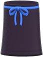 Animal Crossing Blue rubber half apron Image