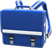 Blue schoolbag
