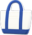 Animal Crossing Blue simple tote bag Image