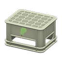 Bottle crate Pear Logo Gray