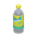 Bottled beverage Lime Label Clear