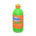 Bottled beverage Orange Label Green